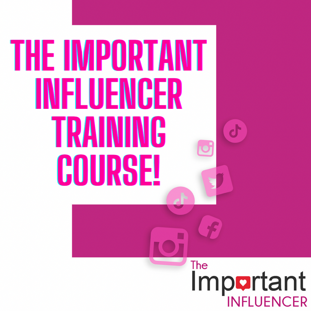 The Ultimate Training Course For Influencers And Content Creators